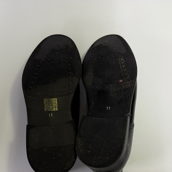 Bruno Marc Elegant Black Leather Men's Oxfords - Picture 8 of 8